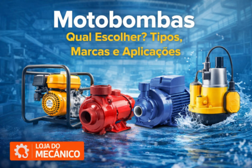 Motobomba a gasolina, centrífuga, elétrica e submersa para uso profissional e residencial