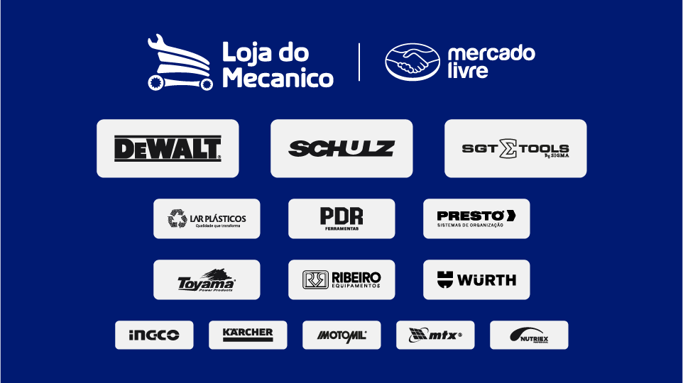 Logotipo de parceiros da loja