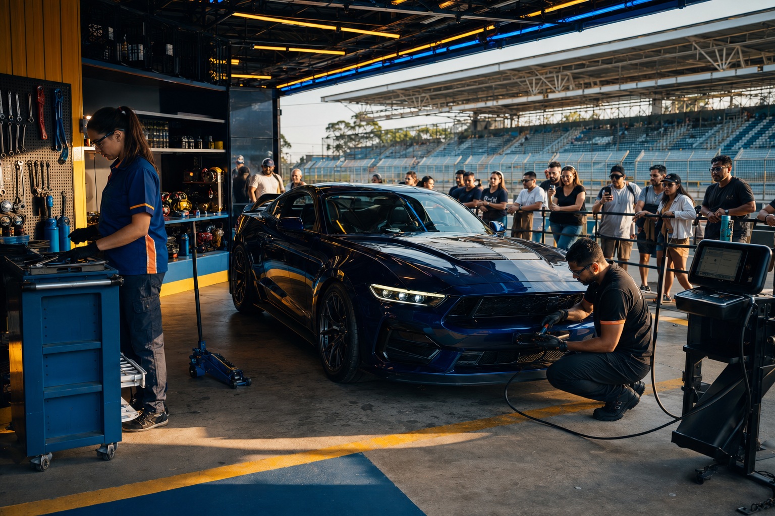 Loja do Mecânico e Mercado Livre no Suhai Festival Interlagos 2026 com oficina de alta performance